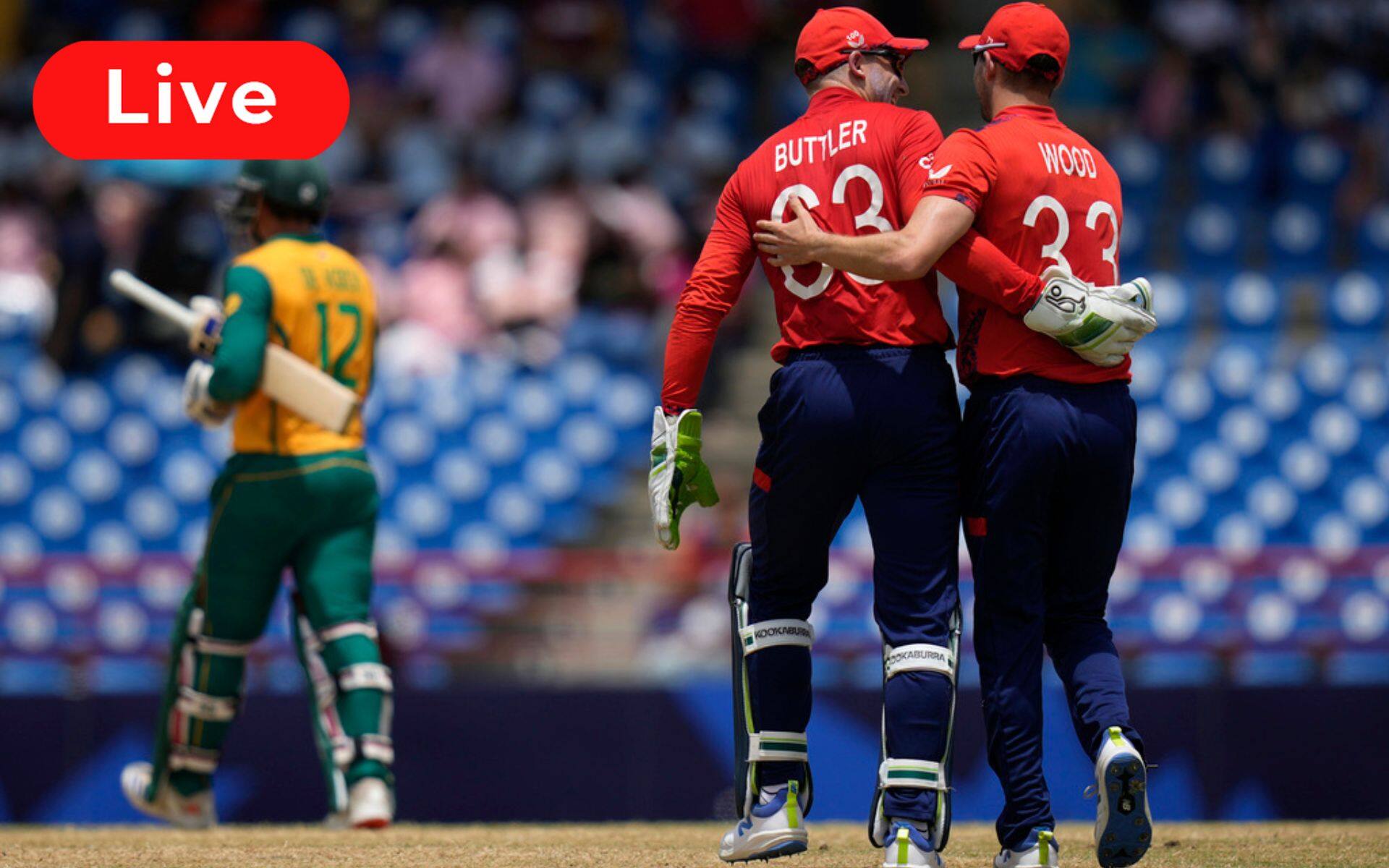 T20 World Cup 2024, ENG vs SA Live Score: Match Updates, Highlights & Live Streaming